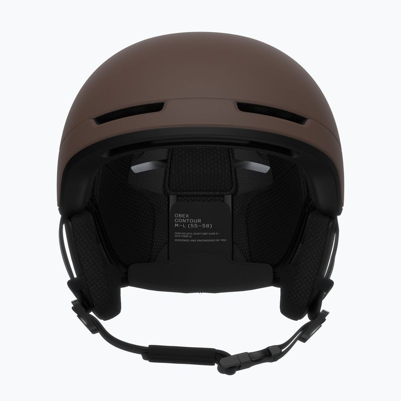 Kask narciarski POC Obex Contour bronzite brown matt/lazurite blue matt 3