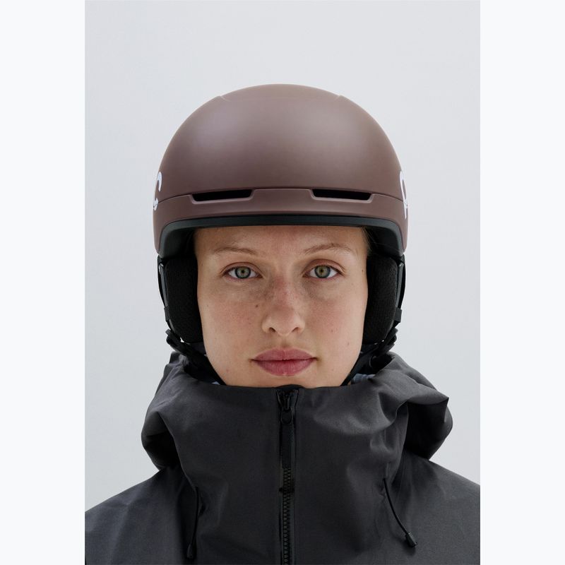 Kask narciarski POC Obex Contour bronzite brown matt/lazurite blue matt 6