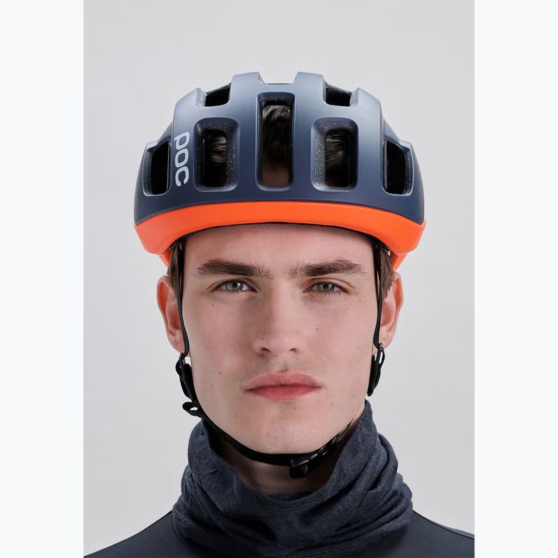 Kask rowerowy POC Ventral Air Mips apatite navy matt/orange matt/hydrogen white matt 5