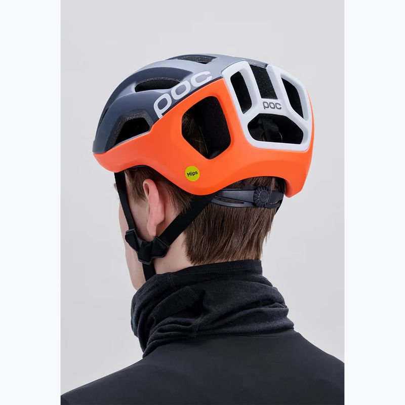 Kask rowerowy POC Ventral Air Mips apatite navy matt/orange matt/hydrogen white matt 7