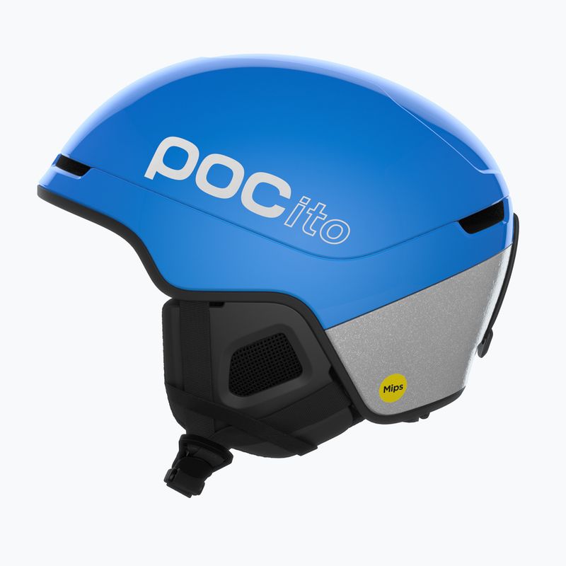 Kask narciarski dziecięcy POC Pocito Obex MIPS Jr fluorescent blue 2