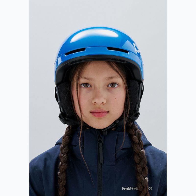 Kask narciarski dziecięcy POC Pocito Obex MIPS Jr fluorescent blue 6