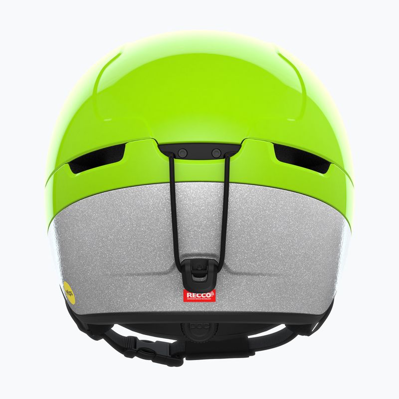 Kask narciarski dziecięcy POC Pocito Obex MIPS Jr fluorescent yellow/green 4