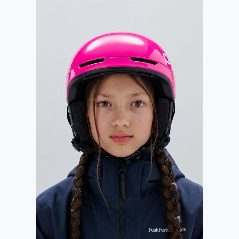 Kask narciarski dziecięcy POC Pocito Obex MIPS Jr fluorescent pink 6