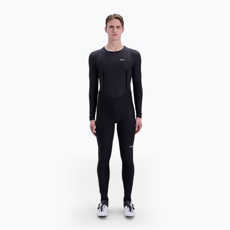 Longsleeve rowerowy męski POC Layer Mid Jersey uranium black 2