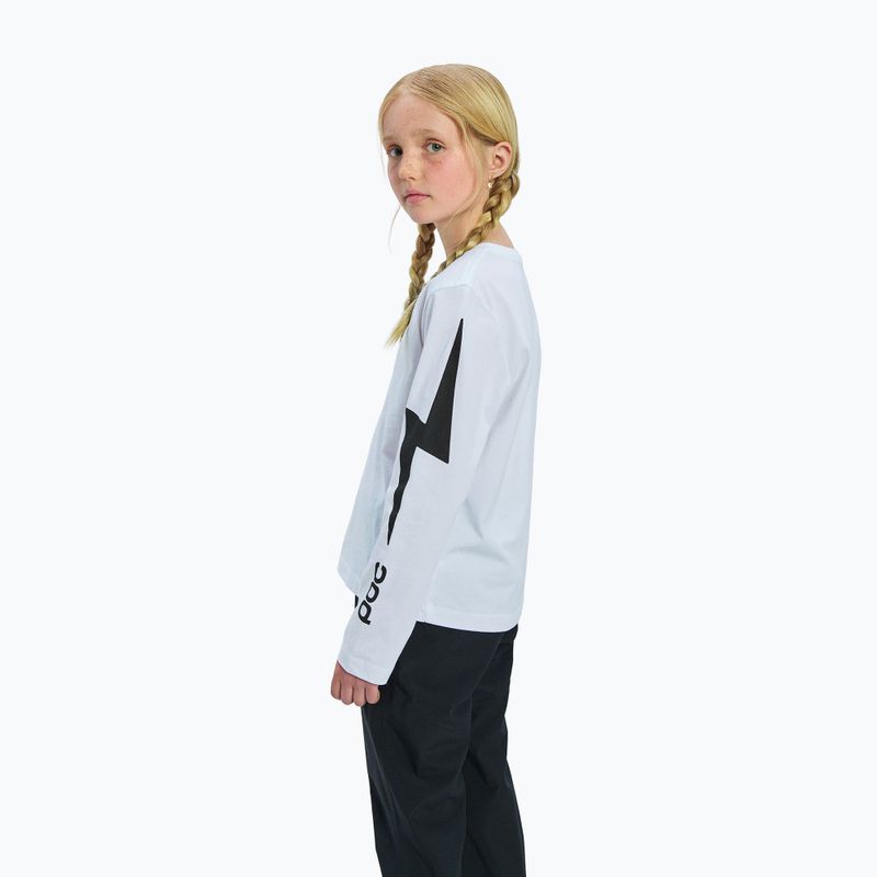 Longsleeve dziecięcy POC Tee Jr hydrogen white 2