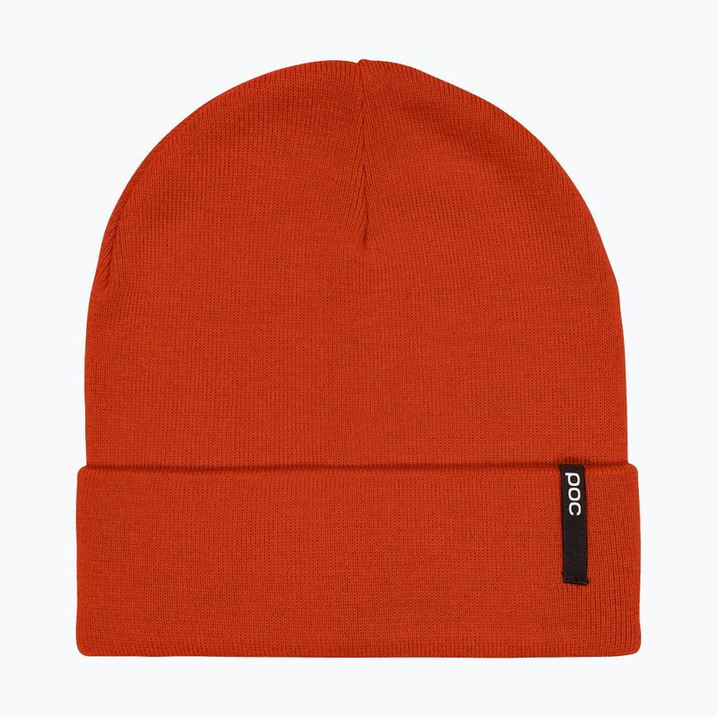Czapka zimowa POC Beanie Flat agate red
