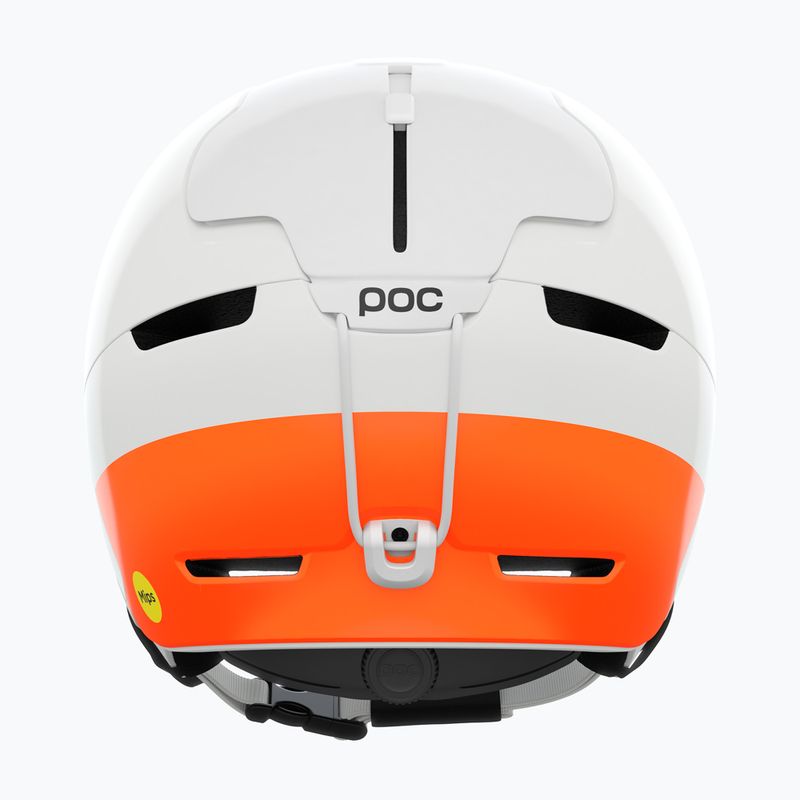 Kask narciarski POC Obex MIPS hydrogen white/fluorescent orange 4