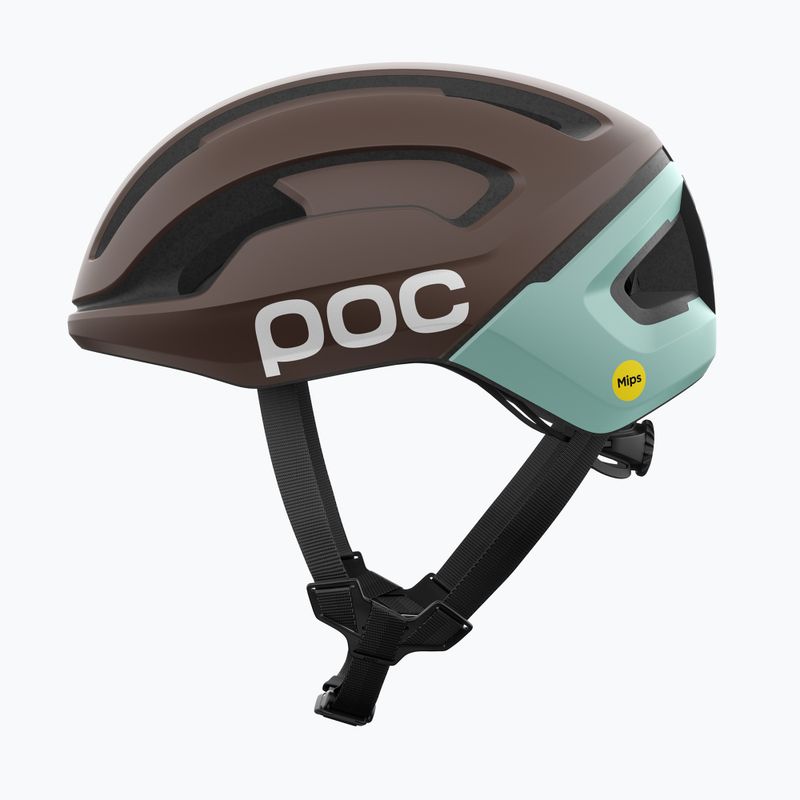 Kask rowerowy POC Omne Air MIPS bronzite brown matt/lazurite blue matt 2