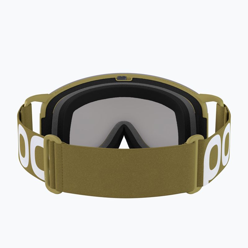 Gogle narciarskie POC Nexal olivine green/partly sunny rose gold 3