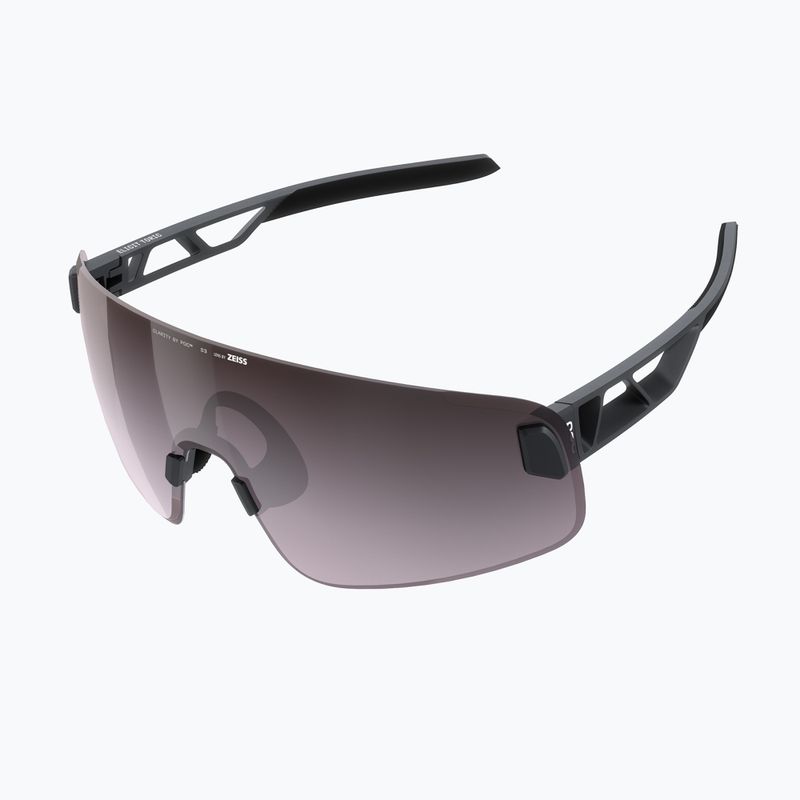 Okulary przeciwsłoneczne POC Elicit Toric uranium black/clarity road/sunny silver