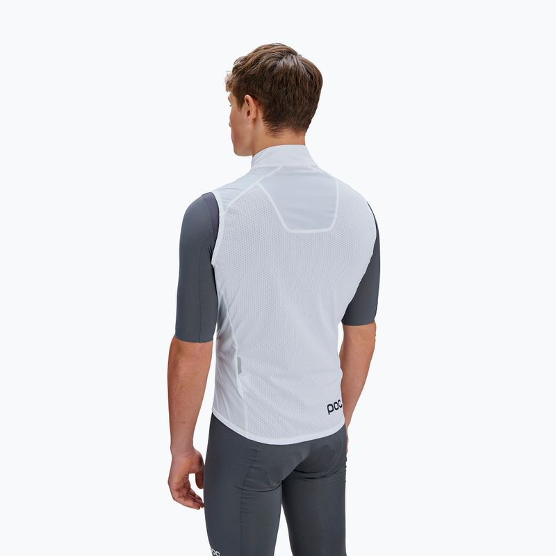 Kamizelka rowerowa męska POC Enthral hydrogen white 2