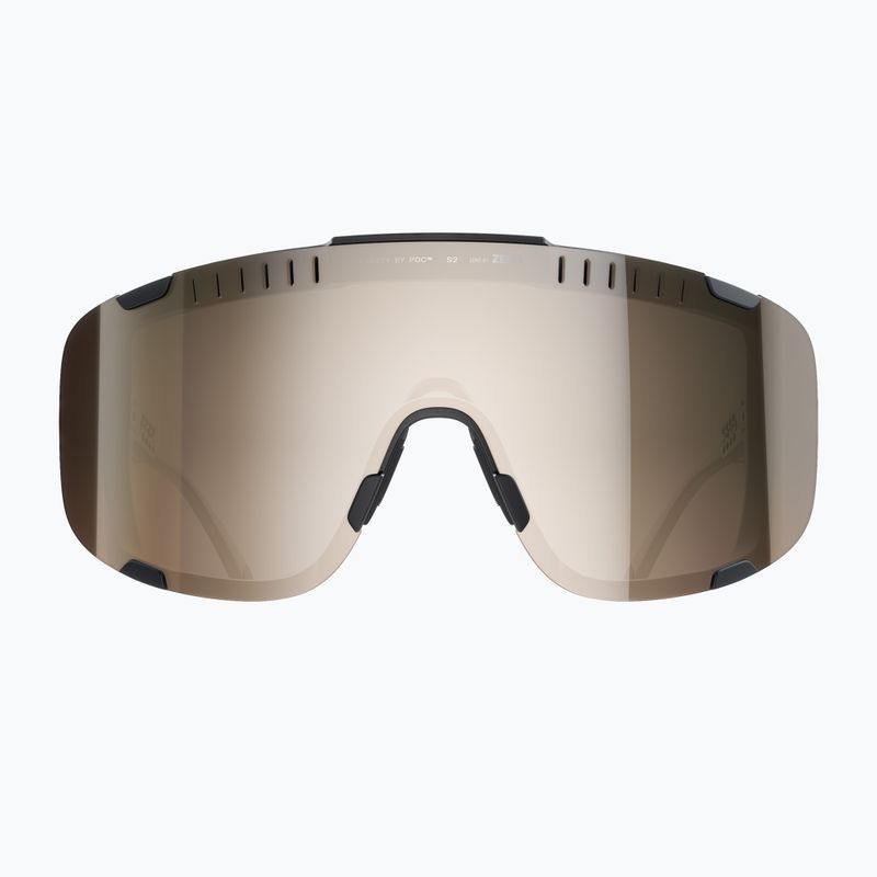 Okulary przeciwsłoneczne POC Devour uranium black/clarity trail/partly sunny silver 2