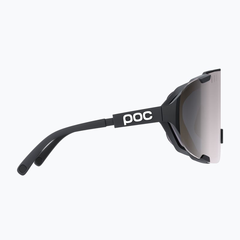 Okulary przeciwsłoneczne POC Devour uranium black/clarity road/sunny silver 4