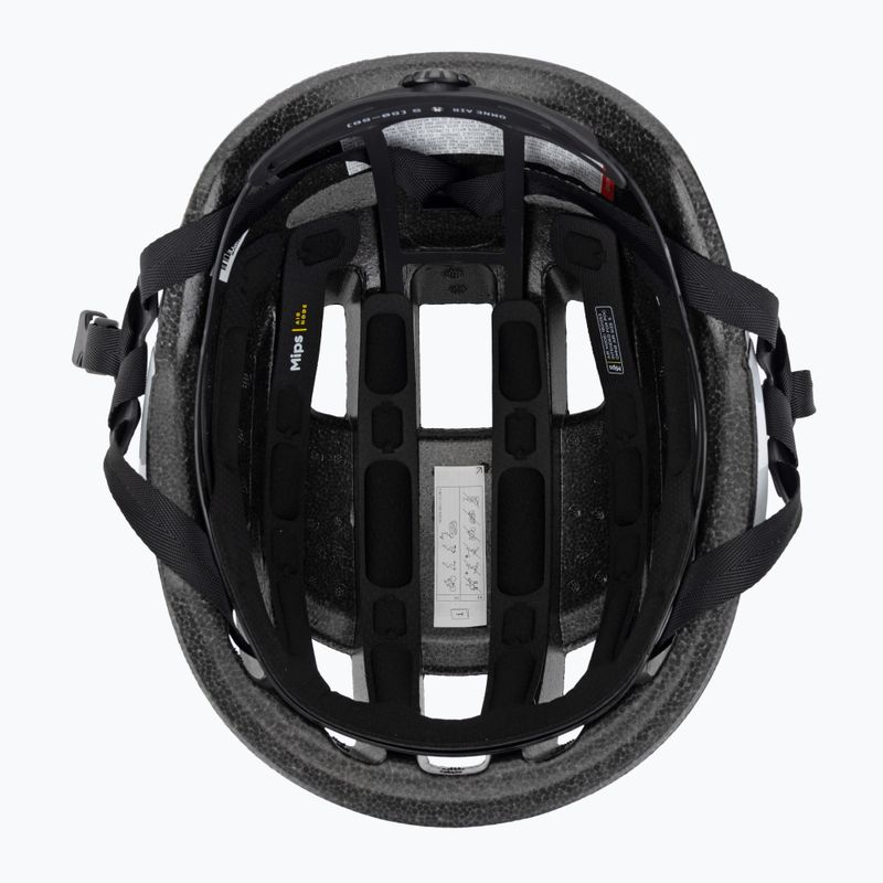 Kask rowerowy POC Omne Air MIPS hydrogen white/uranium black matt w. logo 5