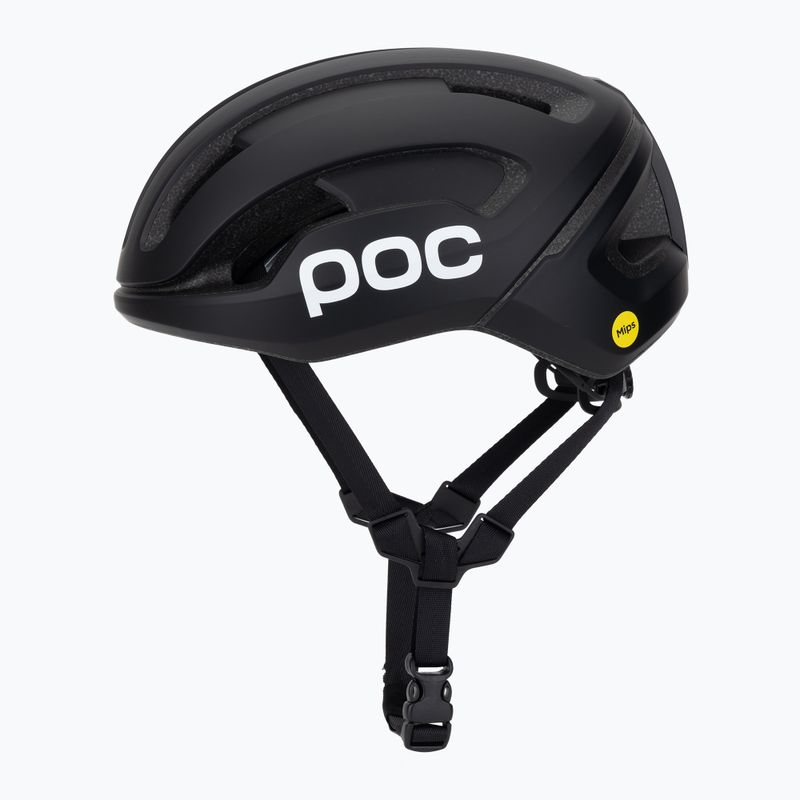 Kask rowerowy POC Omne Air MIPS uranium black matt/hydrogen white w. logo 3