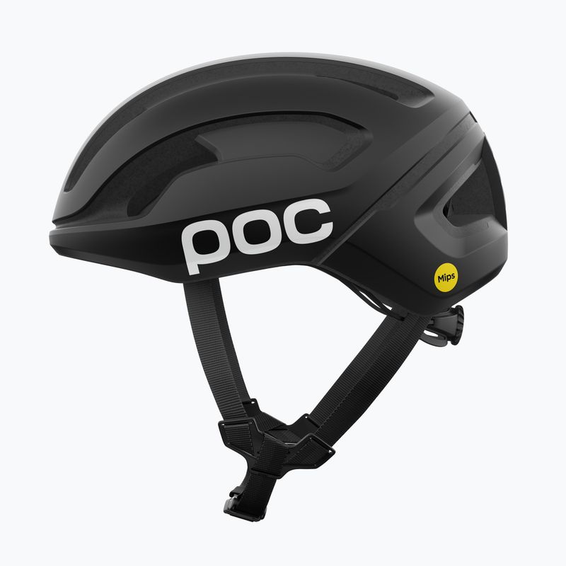 Kask rowerowy POC Omne Air MIPS uranium black matt/hydrogen white w. logo 2