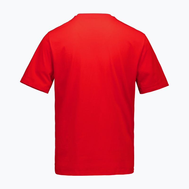 Koszulka POC Tee prismane red 2