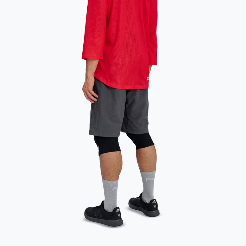 Spodenki rowerowe męskie POC Motion sylvanite grey 2