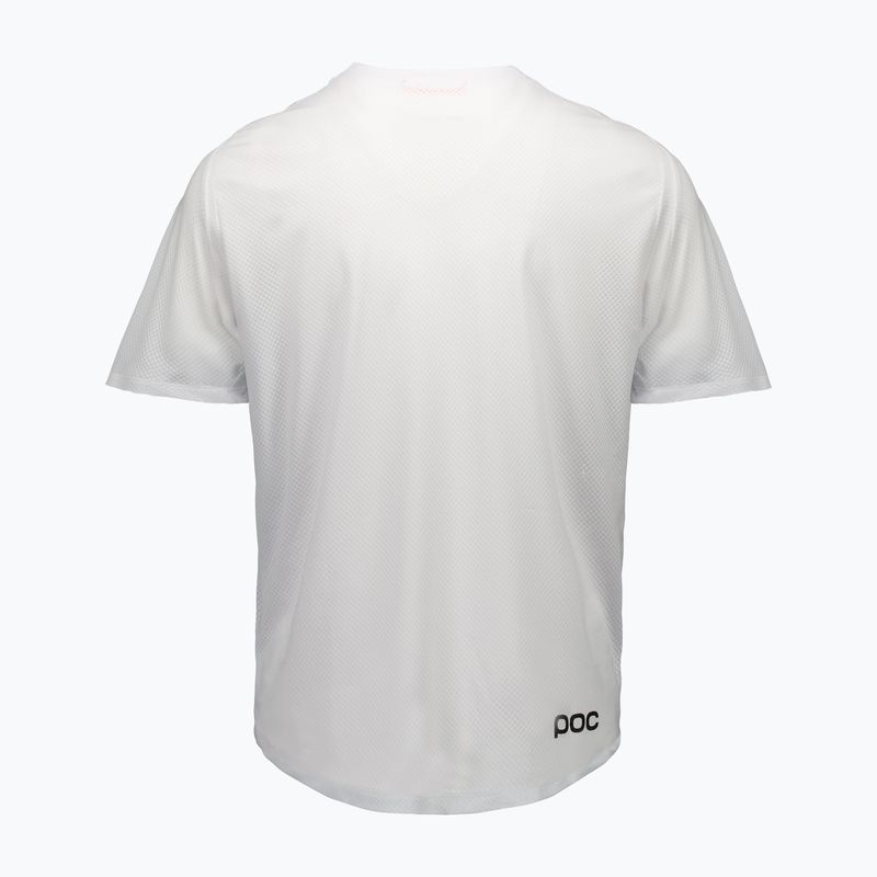 Koszulka rowerowa męska POC Motion Air Jersey hydrogen white 4