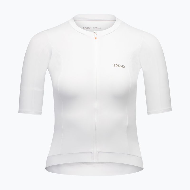 Koszulka rowerowa damska POC Cadence Jersey hydrogen white 3
