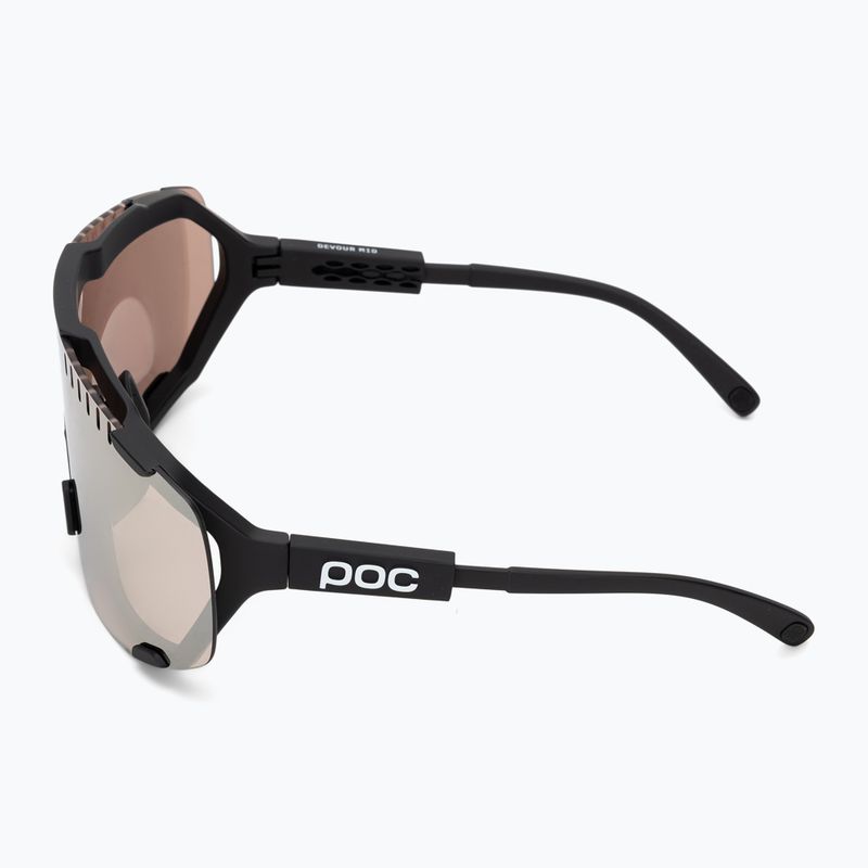 Okulary przeciwsłoneczne POC Devour Mid uranium black/clarity trail/partly sunny silver 5