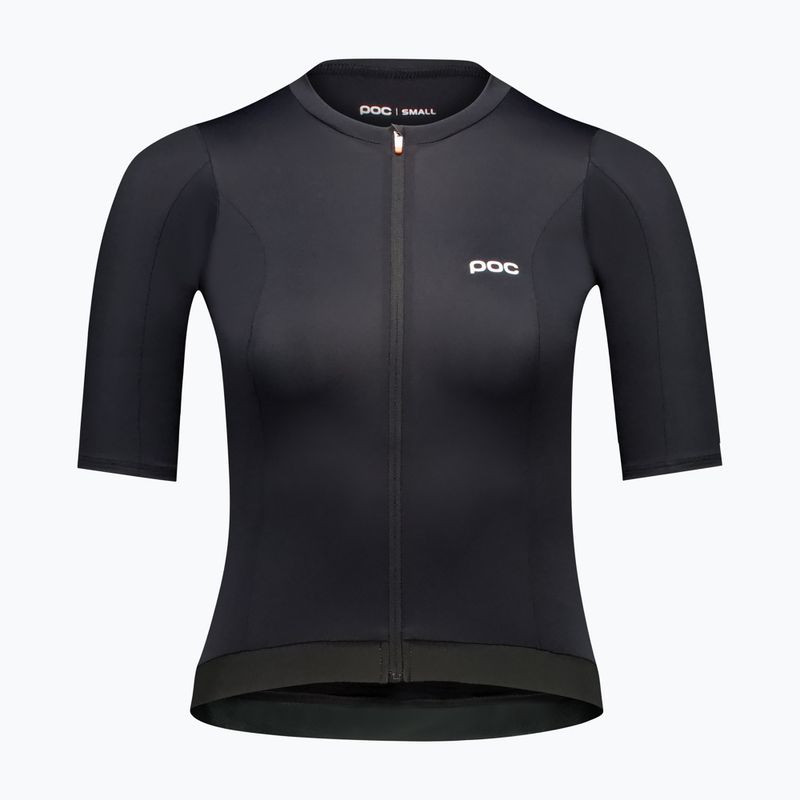 Koszulka rowerowa damska POC Cadence Jersey uranium black 3