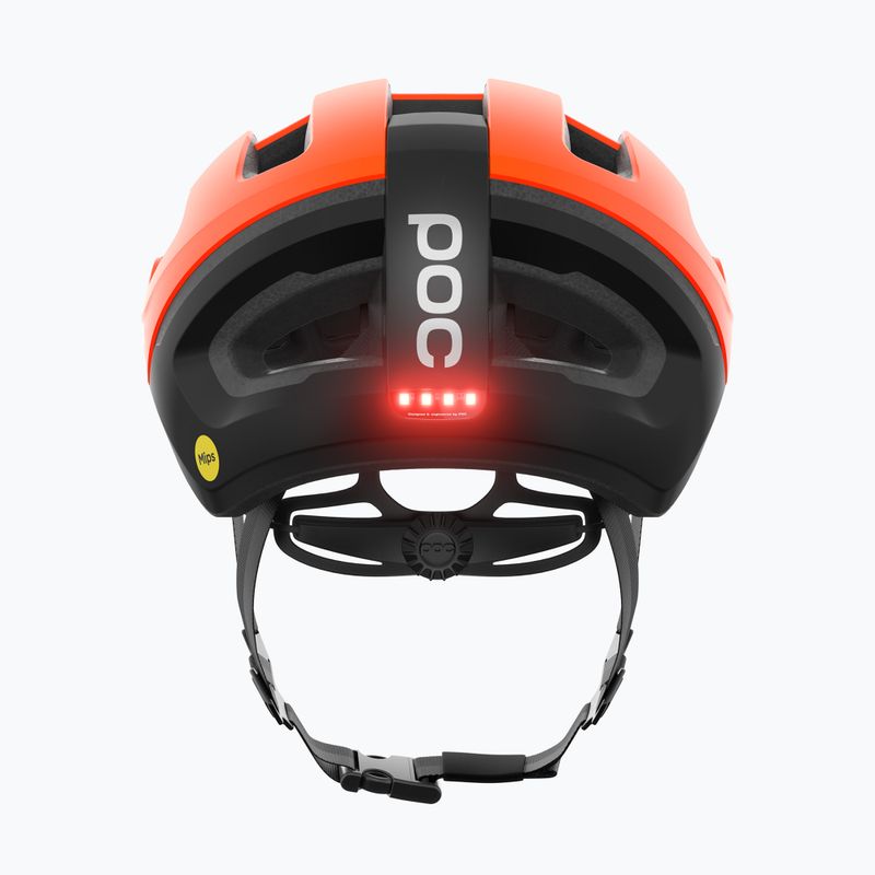 Kask rowerowy POC Omne Beacon MIPS fluorescent orange matt/uranium black matt 5