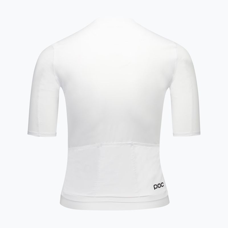 Koszulka rowerowa męska POC Cadence Jersey hydrogen white 4