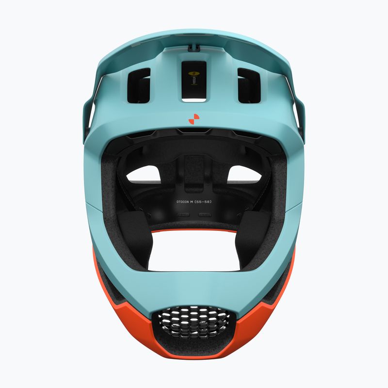 Kask rowerowy POC Otocon Race MIPS indicolite blue matt/carnelian orange matt 3