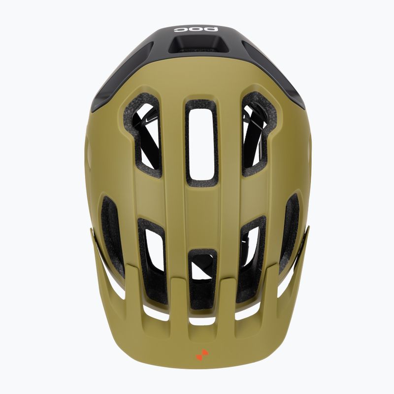 Kask rowerowy POC Cularis olivine green matt/thulite pink matt 6