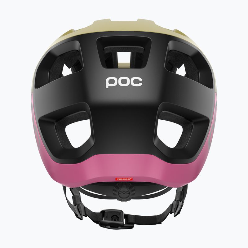 Kask rowerowy POC Cularis olivine green matt/thulite pink matt 4