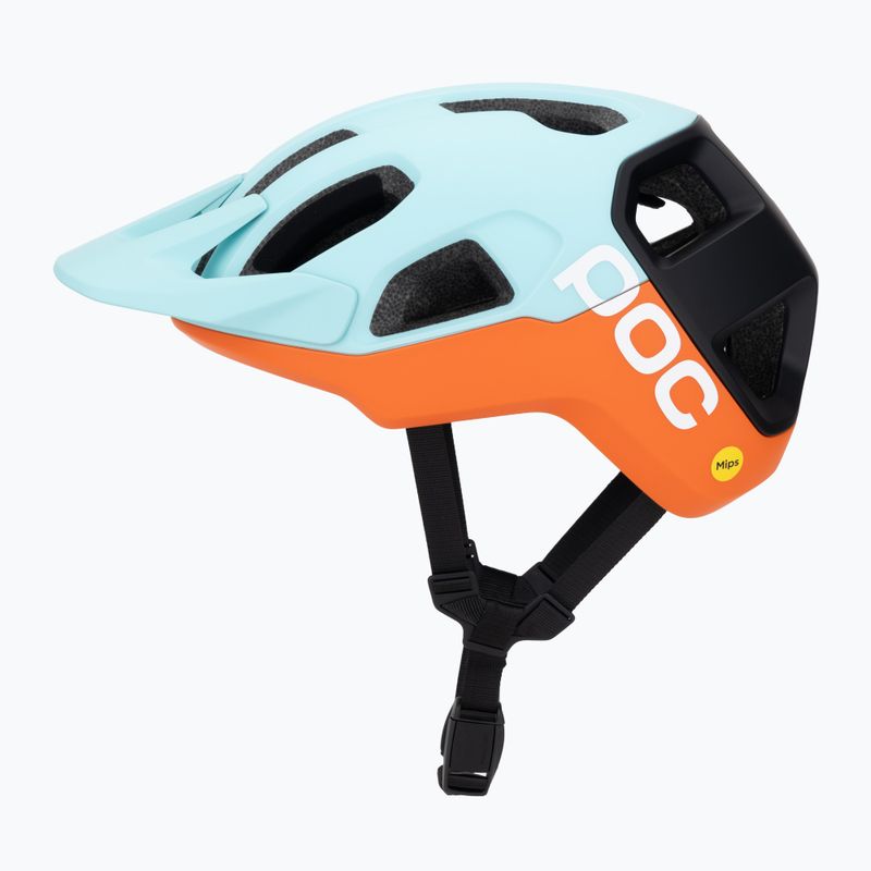 Kask rowerowy POC Cularis indicolite blue matt/carnelian orange matt 3