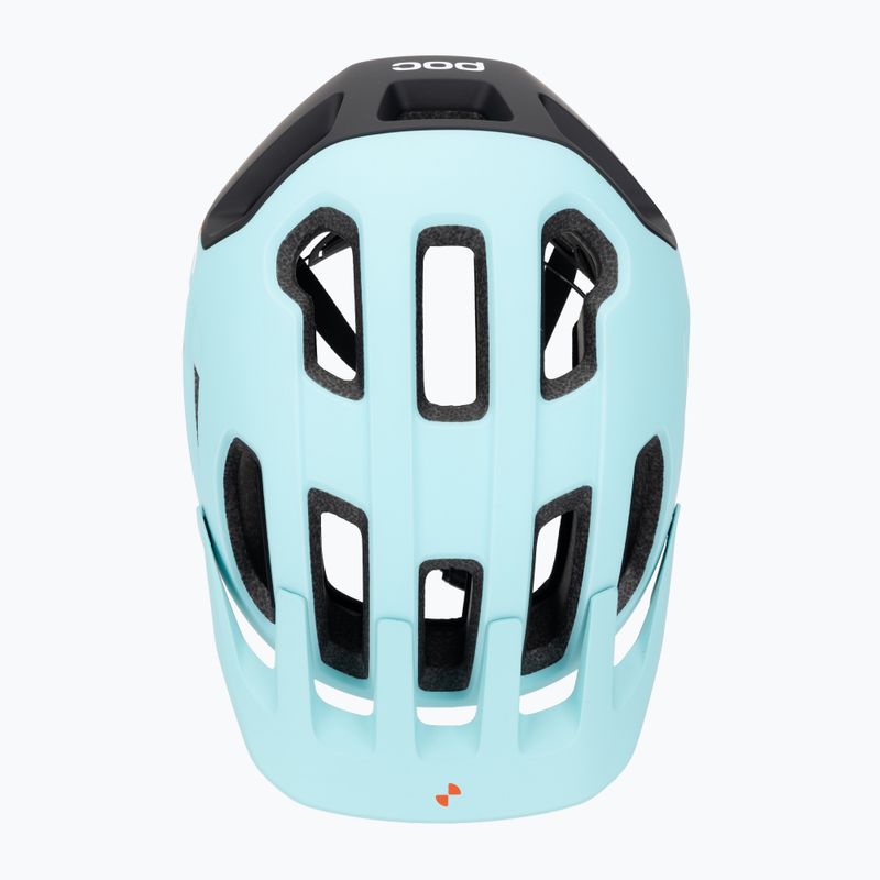 Kask rowerowy POC Cularis indicolite blue matt/carnelian orange matt 6