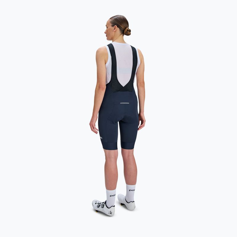 Spodenki rowerowe damskie POC Cadence Bib W apatite navy 4