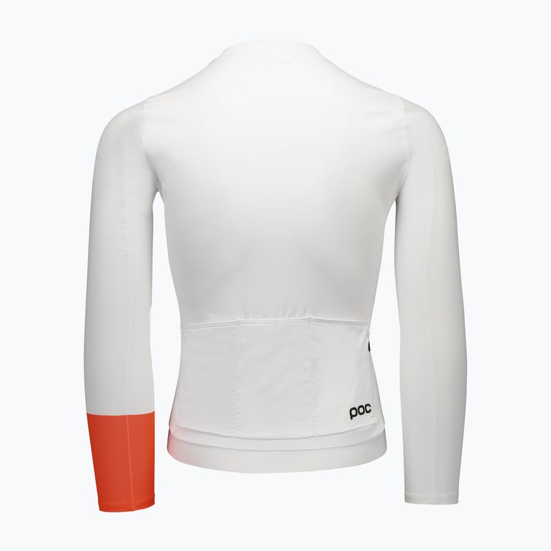 Longsleeve rowerowy męski POC Cadence Jersey hydrogen white 2