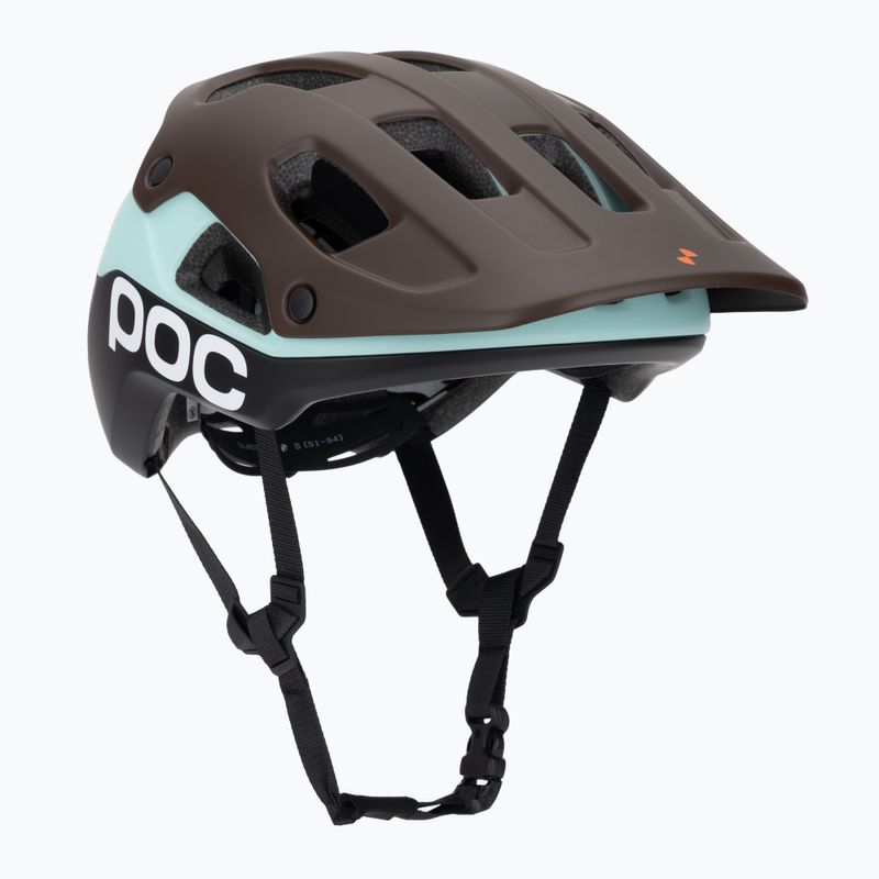 Kask rowerowy POC Cularis Pure bronzite brown matt/lazurite blue matt