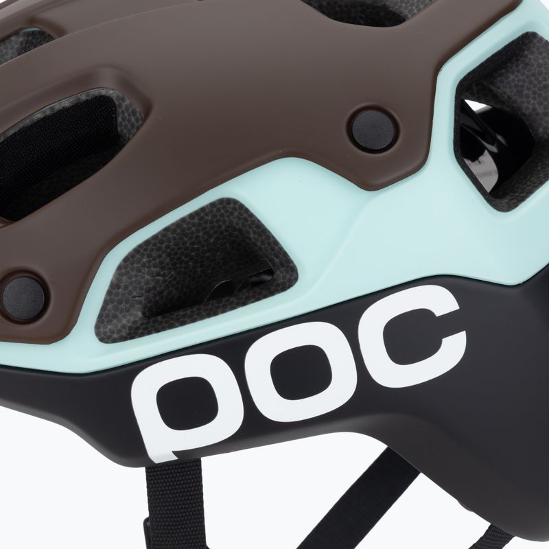 Kask rowerowy POC Cularis Pure bronzite brown matt/lazurite blue matt 7