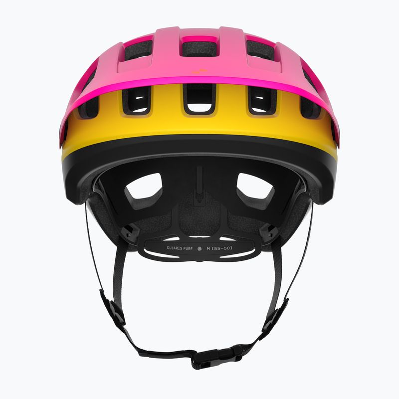 Kask rowerowy POC Cularis Pure rhos red matt/citrine yellow matt 3