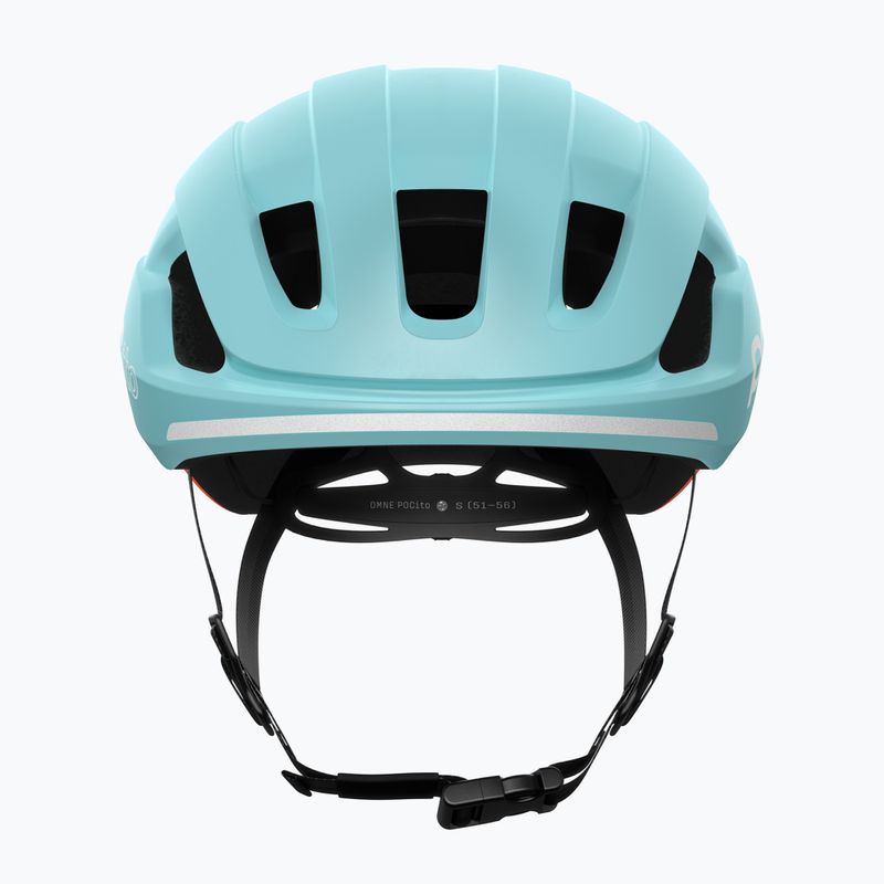 Kask rowerowy dziecięcy POC Pocito Omne MIPS Jr indicolite blue matt/carnelian orange matt 3