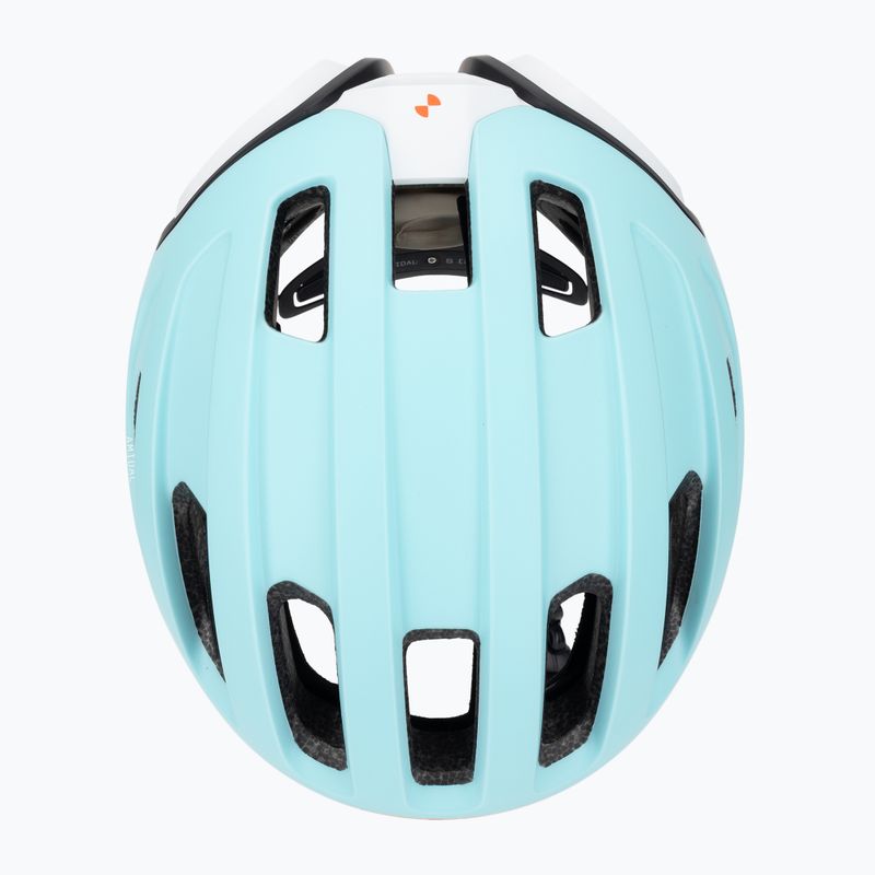 Kask rowerowy POC Amidal indicolite blue matt/carnelian orange matt 6