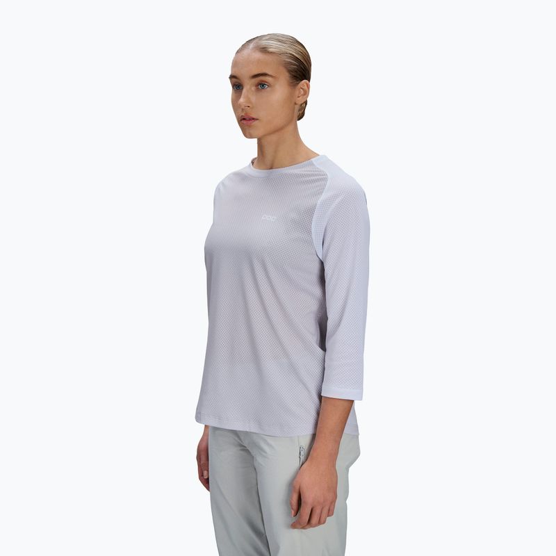 Koszulka rowerowa damska POC Motion Air Jersey 3/4 granite grey