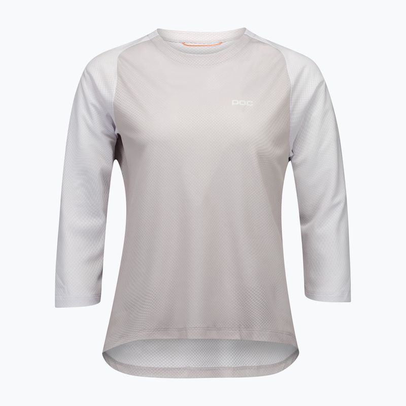 Koszulka rowerowa damska POC Motion Air Jersey 3/4 granite grey 3