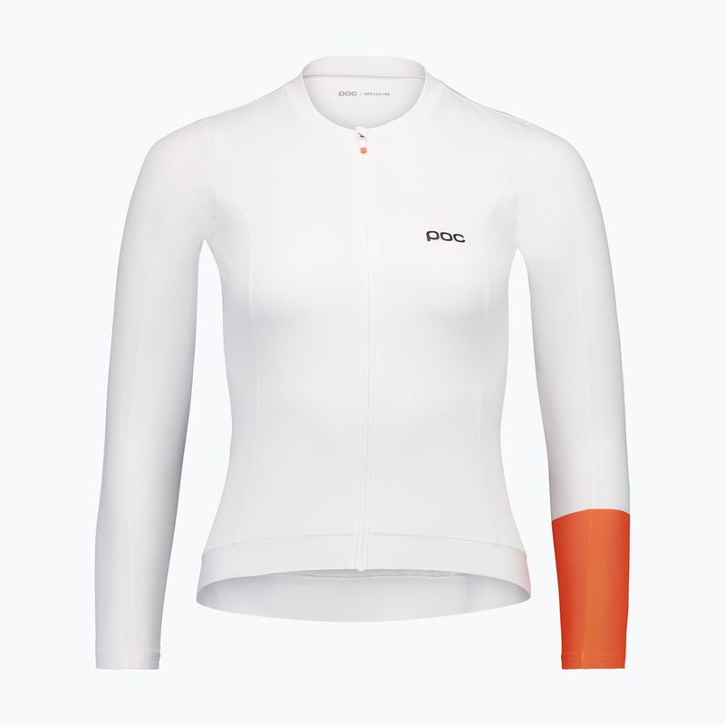 Longsleeve rowerowy damski POC Cadence Jersey hydrogen white 3