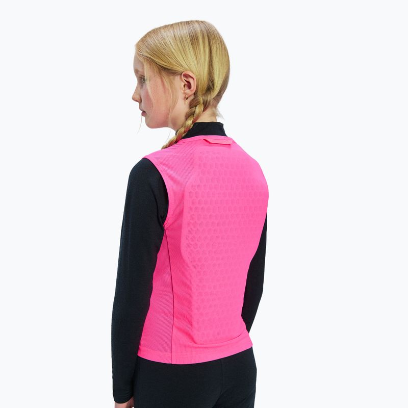 Kamizelka ochronna dziecięca POC Pocito VPD Air Vest Jr fluorescent pink 4