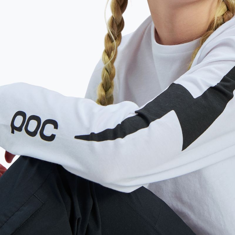 Longsleeve dziecięcy POC Tee Jr blixten white 6