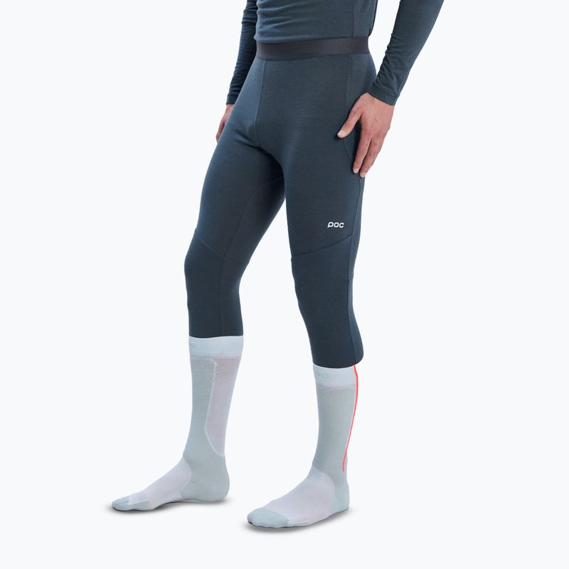 Spodnie termoaktywne męskie POC Layer Merino 3/4 Tights sylvanite grey 4