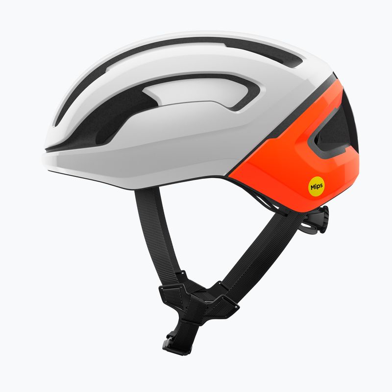 Kask rowerowy POC Omne Air MIPS hydrogen white/fluorescent orange 2