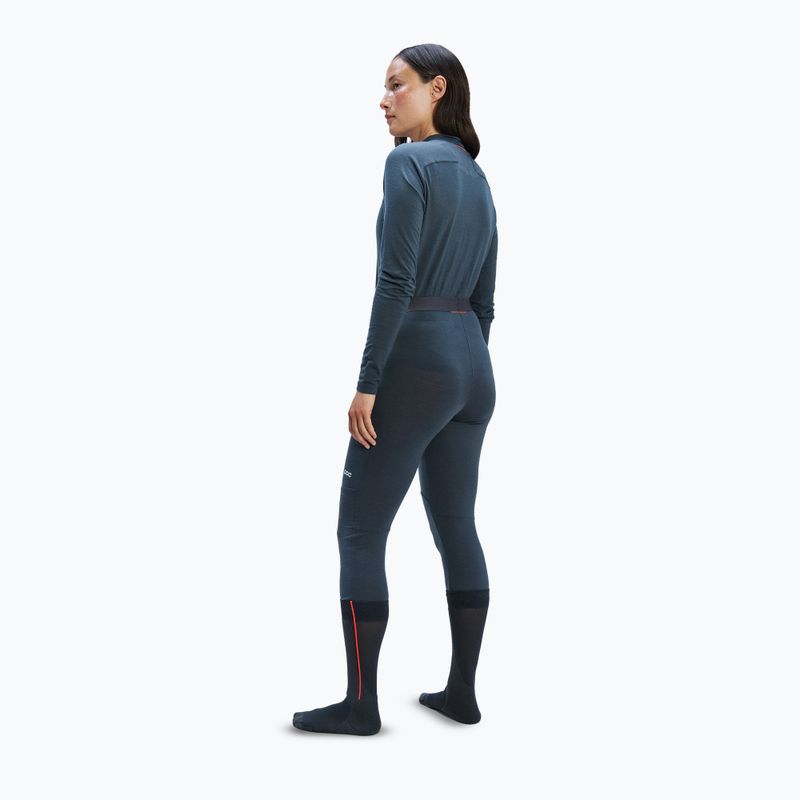 Spodnie termoaktywne damskie POC Layer Merino 3/4 Tights sylvanite grey 3