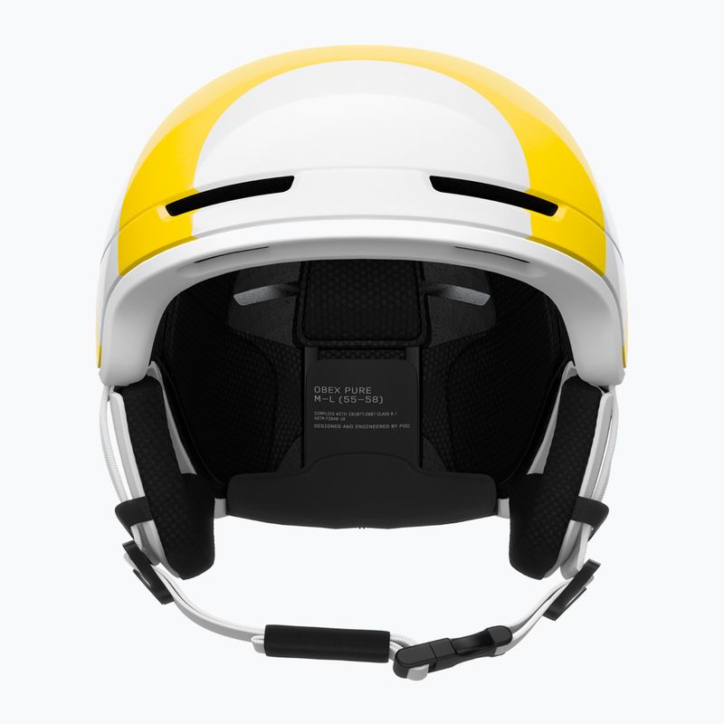 Kask narciarski POC Obex Pure jaune/blanc 3